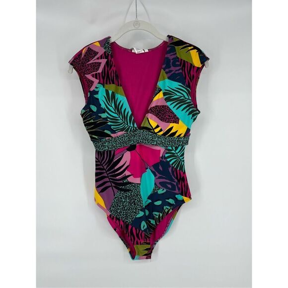 Bleu Rod Beattie Cap Sleeve Mio Jungle Book Swimsuit Bathing Suit Size 6 EUC - Picture 2 of 9